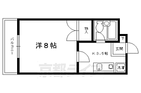 ヌーボ静市 106 ｜ 京都府京都市左京区静市市原町（賃貸マンション1K・1階・23.40㎡） その2