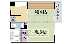 京都府京都市右京区常盤仲之町（賃貸マンション2K・3階・25.00㎡） その2