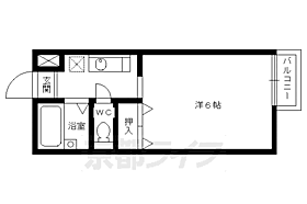 京都府京都市右京区宇多野御池町（賃貸アパート1K・2階・20.80㎡） その2