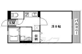 パルティール北白川 101 ｜ 京都府京都市左京区北白川下別当町（賃貸アパート1K・1階・27.16㎡） その2