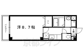 グランツ宝ヶ池 301 ｜ 京都府京都市左京区岩倉北池田町（賃貸マンション1K・3階・27.62㎡） その2