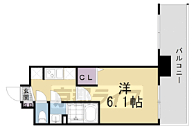 京都府京都市南区上鳥羽勧進橋町（賃貸マンション1K・2階・21.17㎡） その2