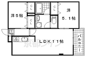 ＩＮＳＩＧＨＴ　ＲＥＰＯＳ　ｙａｍａｓｈｉｎａ　ｏｎｏ 503 ｜ 京都府京都市山科区勧修寺東出町（賃貸マンション2LDK・5階・47.05㎡） その2