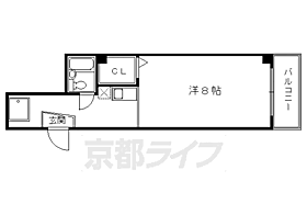 グローバル　Ｍ＆Ｓ 102 ｜ 京都府京都市下京区榎木町（賃貸マンション1K・1階・20.00㎡） その2