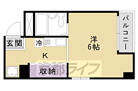 京都府京都市下京区珠数屋町（賃貸マンション1K・4階・21.00㎡） その2