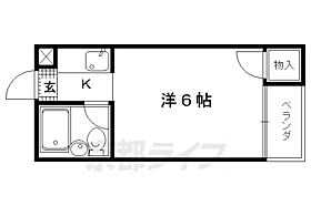 京都府京都市北区大宮北山ノ前町（賃貸マンション1K・3階・16.00㎡） その2