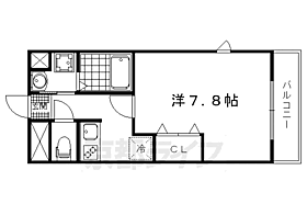 京都府京都市北区北野西白梅町（賃貸マンション1K・2階・24.84㎡） その2