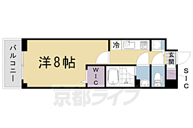 京都府京都市右京区西院安塚町（賃貸マンション1K・7階・25.77㎡） その2