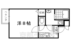 京都府京都市北区紫竹西栗栖町（賃貸マンション1K・4階・24.36㎡） その2