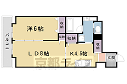 京福電気鉄道北野線 北野白梅町駅 徒歩19分 5階/-