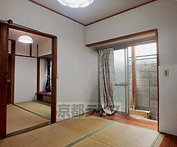 叡山電鉄叡山本線 元田中駅 徒歩4分の賃貸アパート 1階2Kのリビング/ダイニング