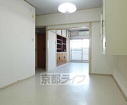 近鉄京都線 東寺駅 徒歩10分の賃貸マンション 5階2LDKのリビング/ダイニング