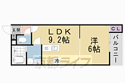 プラムコート椥辻 2階/-
