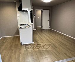 京都地下鉄東西線 椥辻駅 徒歩8分の賃貸アパート 2階1LDKのリビング/ダイニング