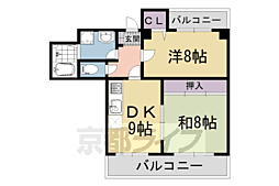 間取図画像 2DK