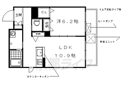 LavieFutur 1LDKの間取図画像