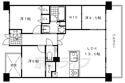 エスリード太秦三条天神川 6階/-