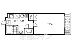龍安寺コープ 1階/-