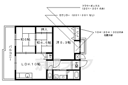 グリーンハイツ正宗 2階/-