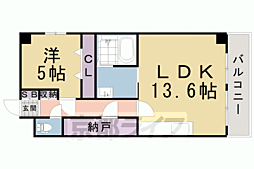 深草サニーハイツ 1階/-