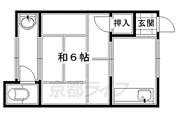 茨木アパート 2階/-