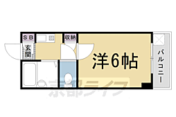 エリーフラッツ西京極 6階