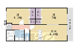 アネックス桂II 1階/-
