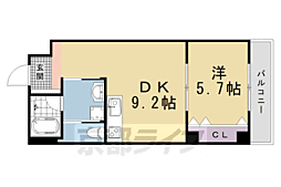 ソフィア墨染駅前 1LDKの間取図画像