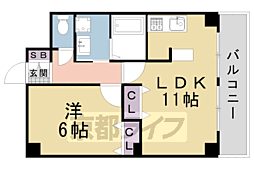 パストラーレ城南 2階/-