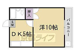 山岡マンション 3階/-