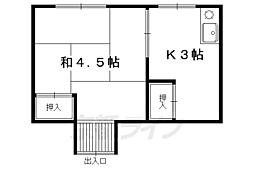 叡山電鉄叡山本線 元田中駅 徒歩3分 2階/-