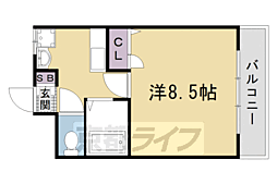 エレガンス西院 2階/-