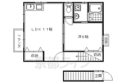 稲葉邸 1LDKの間取図画像