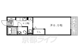 アンフィニー唐崎A 3階/-