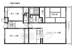 ファミール北山 2階/-