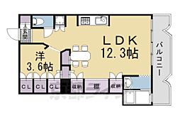 バス 北白川仕伏町下車 徒歩5分 3階/-