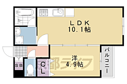 リアン桂イースト 2階/-