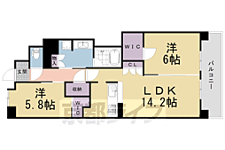 シエリア京都西大路 2階