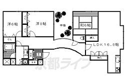 ラシュール北山 2階/-