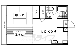 アップルメゾン西院 2階