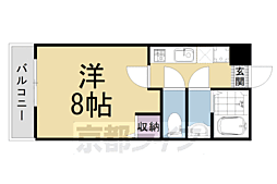 フラッティ天神川三条 3階/-