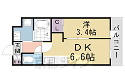 THE GARNET SUITE RESIDENCE 山科W 1階/-