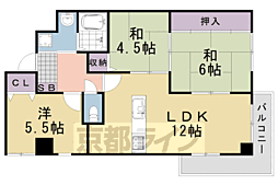 ハッピーパレスT.T. 3LDKの間取図画像