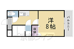 レガロ・エストペンド 1Kの間取図画像