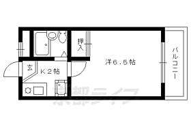 京都府京都市北区衣笠馬場町（賃貸マンション1K・3階・18.00㎡） その2