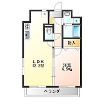 アルトカッシーナ 401 ｜ 栃木県宇都宮市下戸祭１丁目7-18（賃貸マンション1LDK・4階・45.83㎡） その2