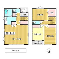 サークル　戸建　B  ｜ 栃木県宇都宮市細谷町573-1（賃貸一戸建3LDK・--・80.31㎡） その2