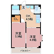 セレナータ 101 ｜ 栃木県下都賀郡壬生町幸町２丁目17-4（賃貸マンション2K・1階・33.40㎡） その2