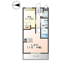 イーストヒルズ宿郷 305 ｜ 栃木県宇都宮市宿郷２丁目10-1（賃貸マンション1LDK・3階・36.00㎡） その2