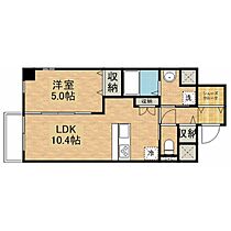 ラ・フェリーチェ 107 ｜ 栃木県宇都宮市千波町15-5（賃貸マンション1LDK・1階・41.30㎡） その2